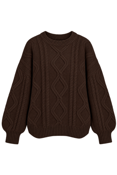 Cable-Knit Sweater